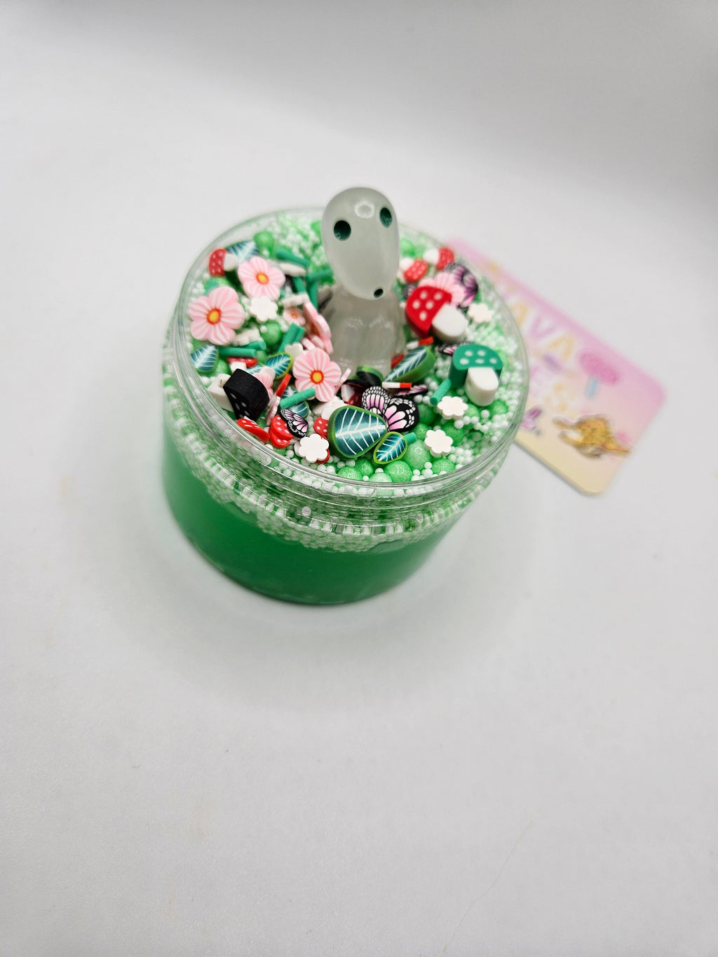 Fauna Glow in the Dark Surprise Charm Scented Micorfloam Slime - Sensory Play - Scented Slime