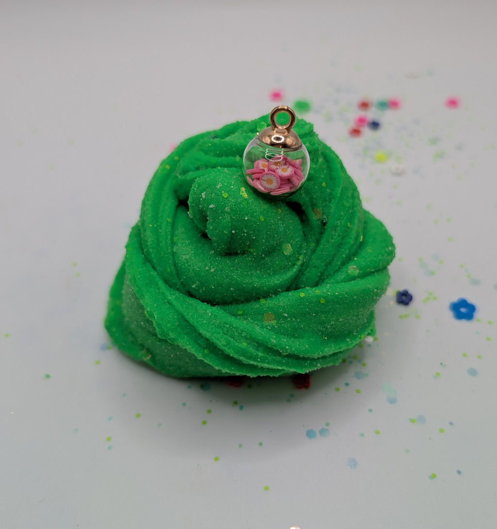 Celine Green Icee Slime - Scented Slime - Sensory Play - Sensory Slime