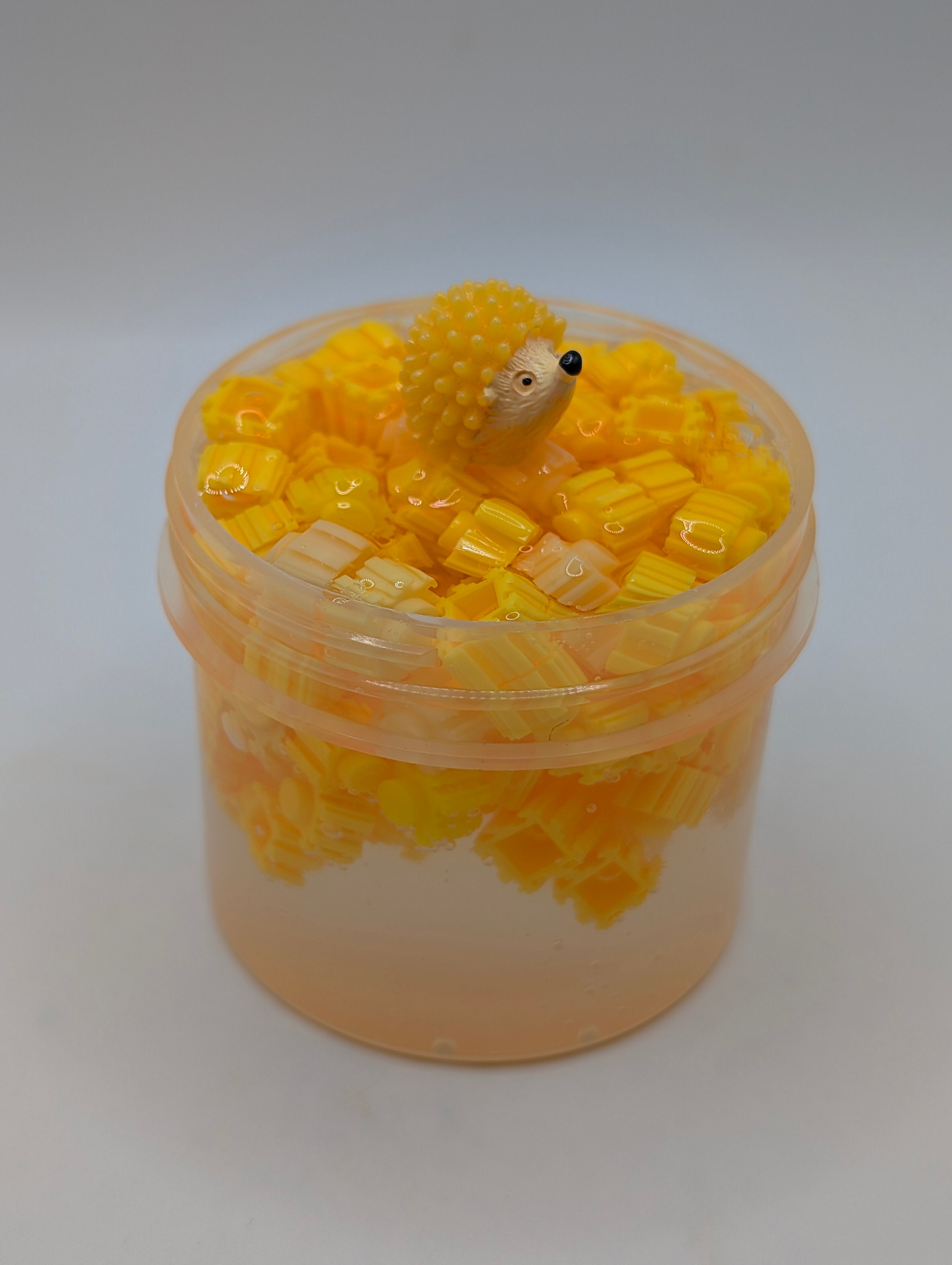 Enzo Block Bead Clear Slime - Sensory Slime - Sensory Play