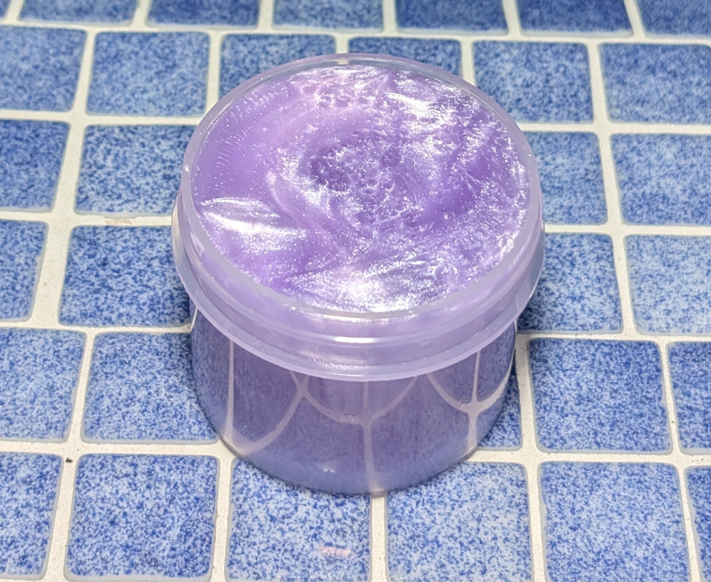 Declan - Pigmented Coated Clear Slime