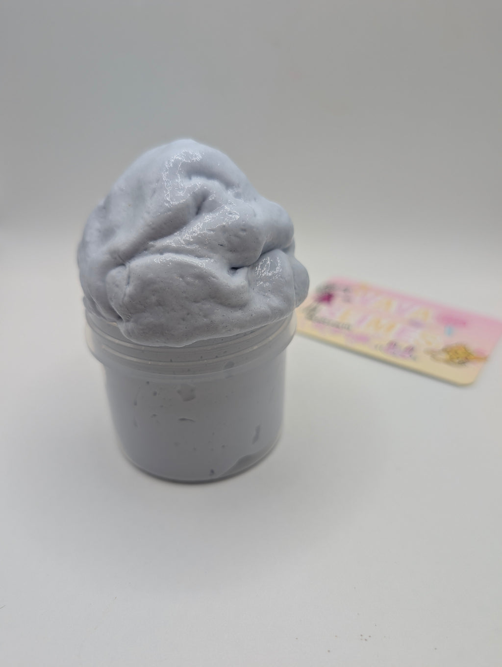 Lakelynn - Light Pink and Light Blue Butter Slime - Scented Slime - Sensory Slime