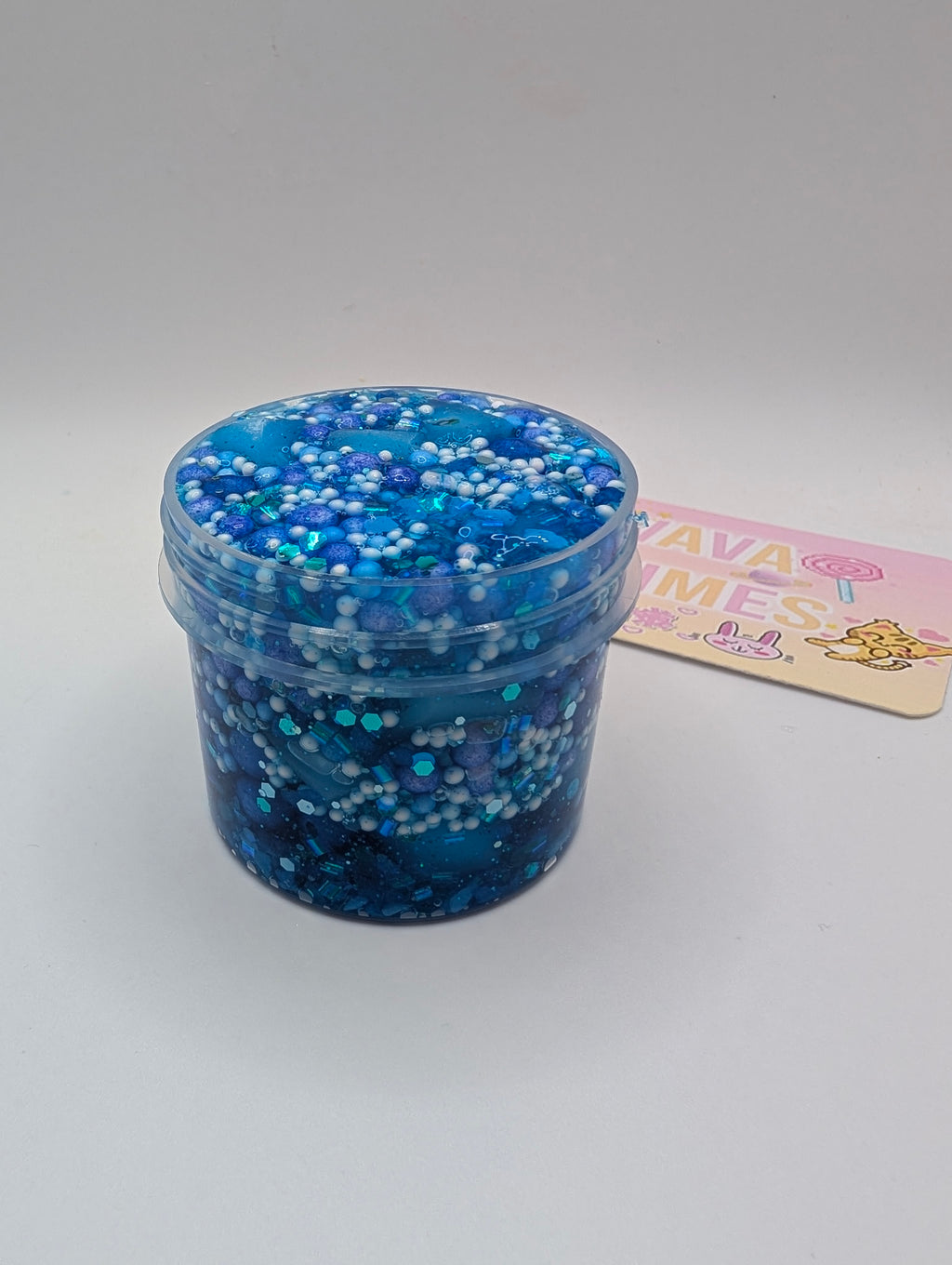 Anders - Jelly cube X Floam Clear Slime - Scented Slime - Sensory Play