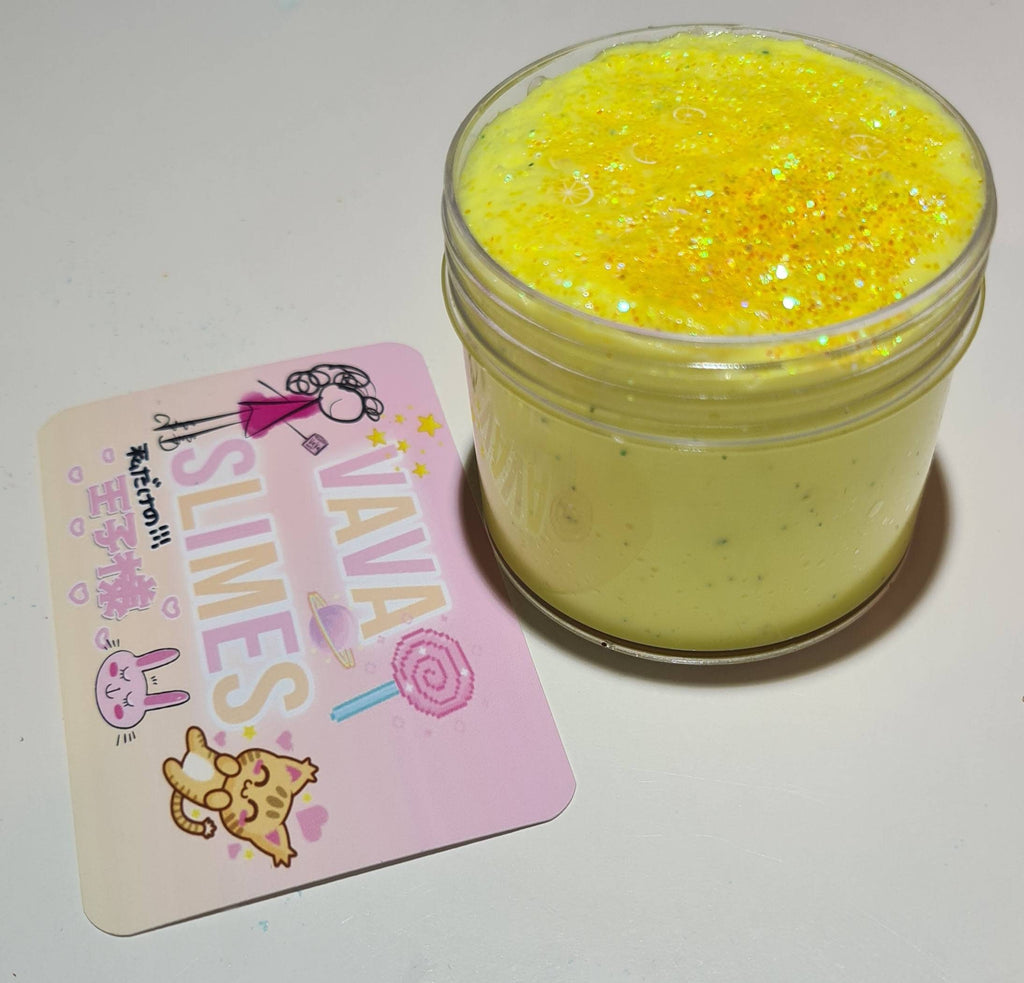 Bertha - Snowfizz slime - scented slime - sensory play