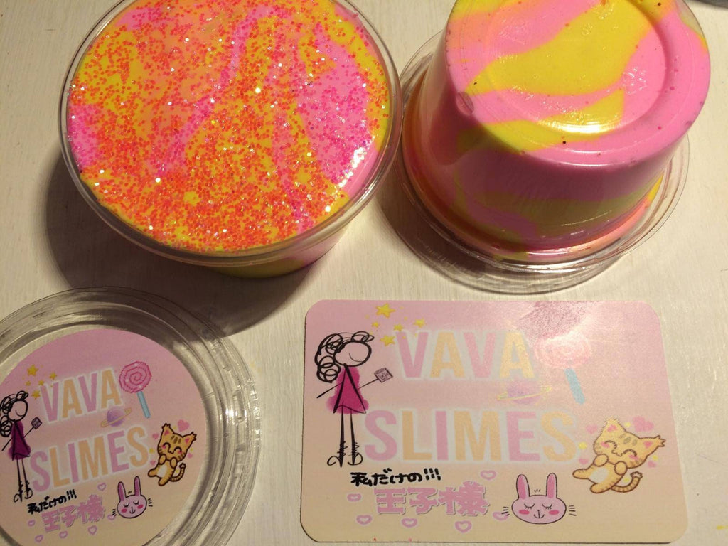 Selena - Butter slime - sensory play - scented slime