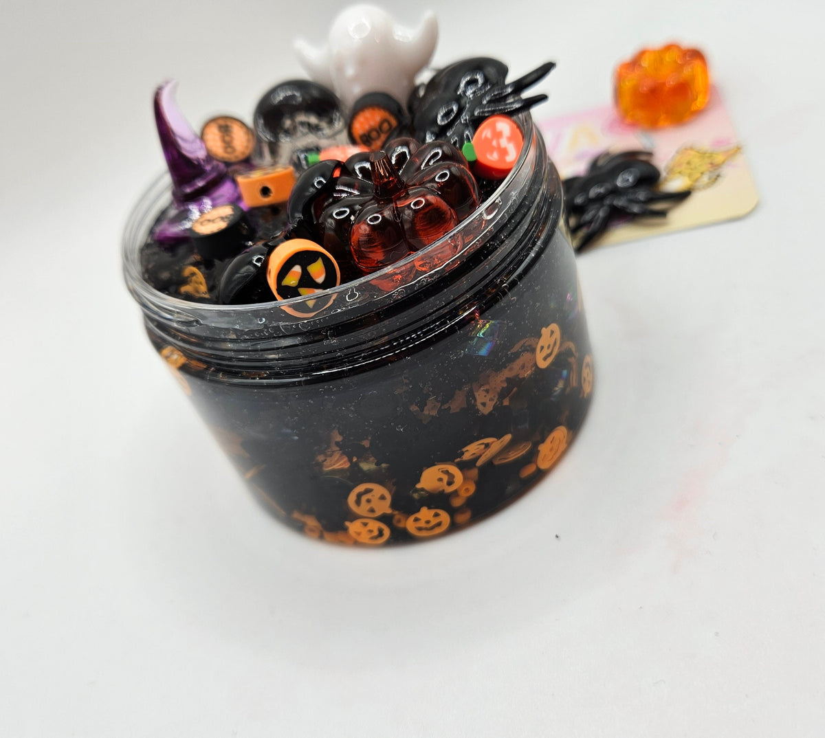 Clarice Halloween Crunch Bomb Slime - Sensory Play - Sensory Slime