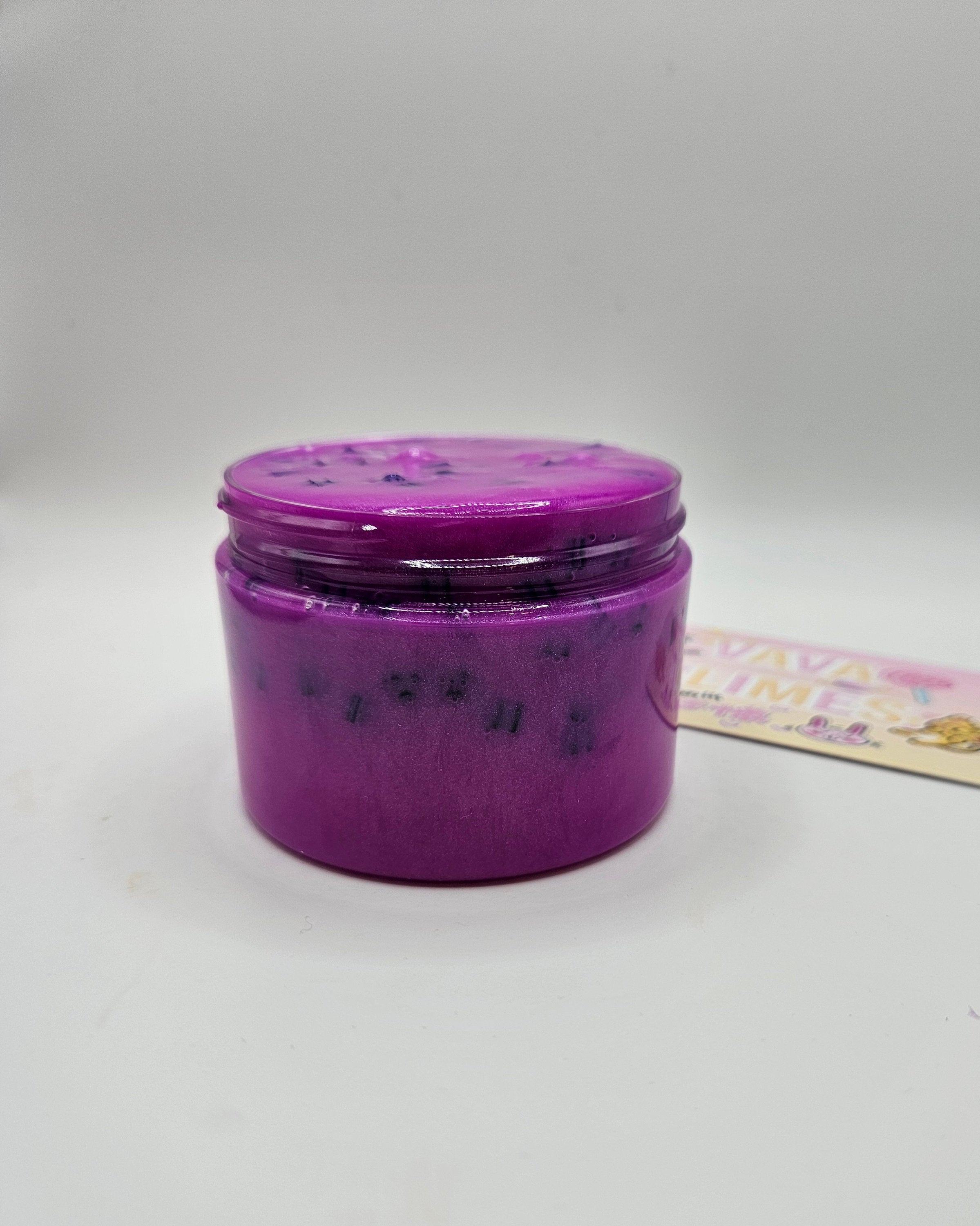 Benjamin Pigemented Block Bead Scented Clear Slime - Scented Slime - Sensory Play