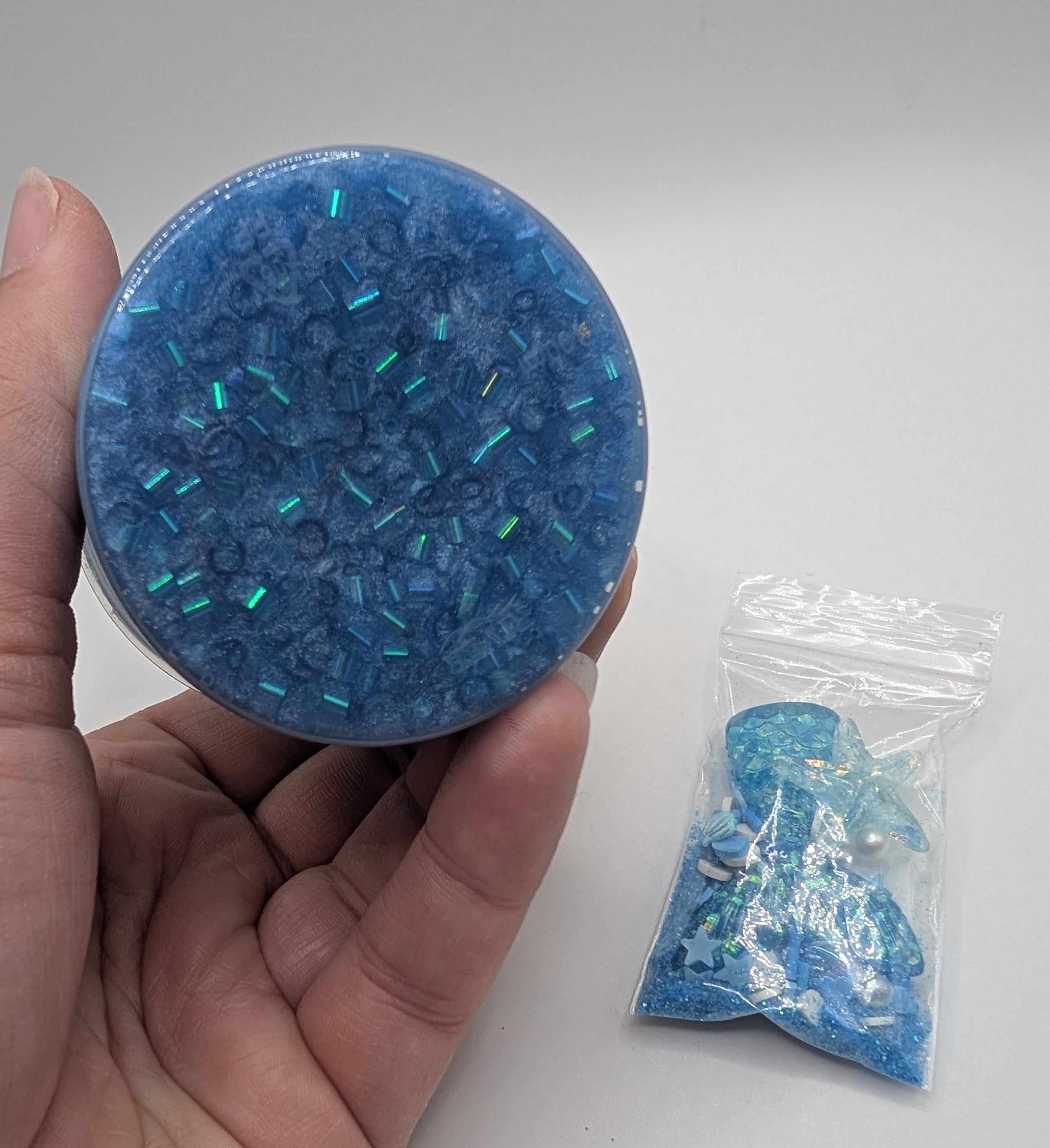 Nolan Pigmented Bingsu Slime - Scented Slime - Sensory Play - Sensory Slime
