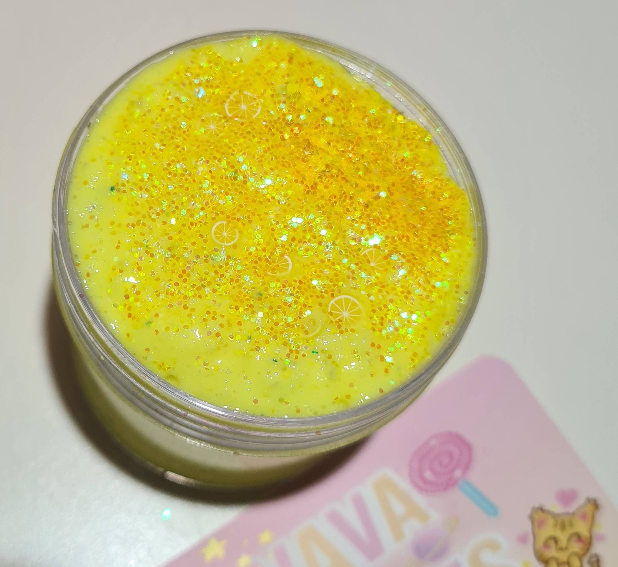 Bertha - Snowfizz slime - scented slime - sensory play