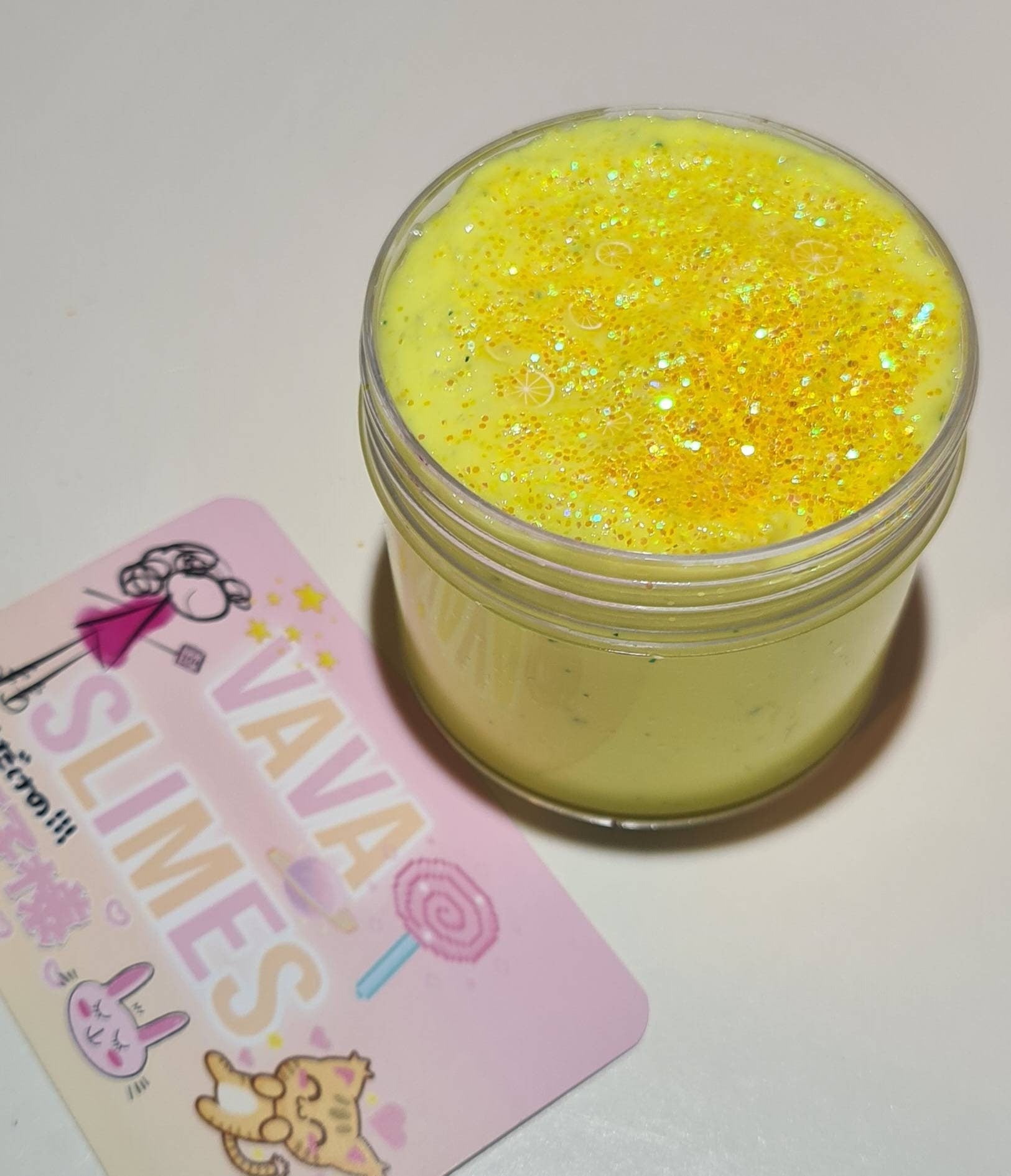 Bertha - Snowfizz slime - scented slime - sensory play