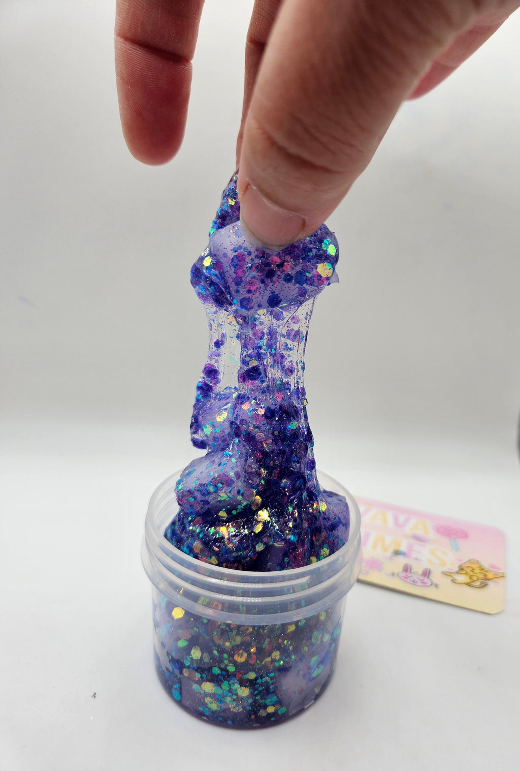 Rosaleen Coated Clear Jelly Cube Slime - Sensory Play - Scented Slime - Sensory Slime
