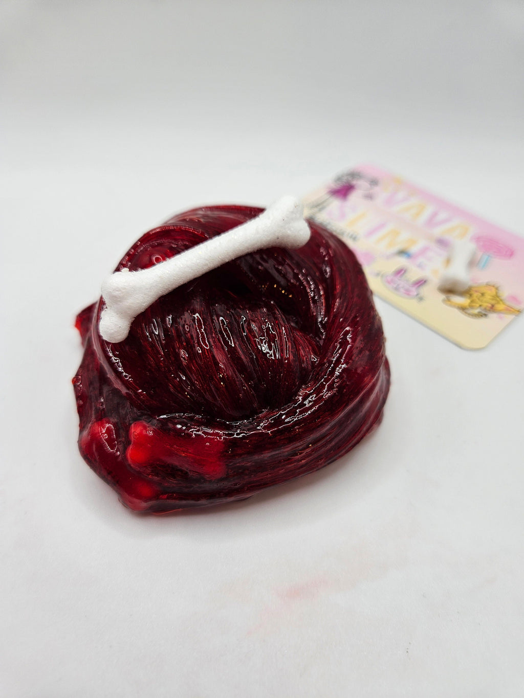 Carrie Coated Clear Halloween Slime - Unscented Slime - Sensory Play