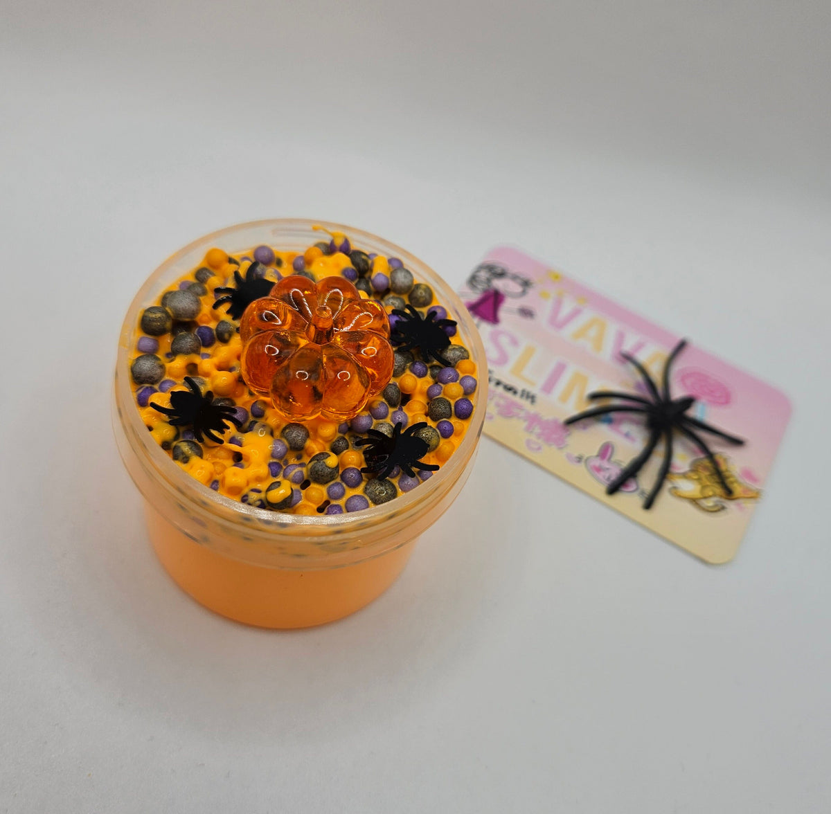 Tim Halloween Floam Slime - Scented Slime - Sensory Slime - Sensory Play