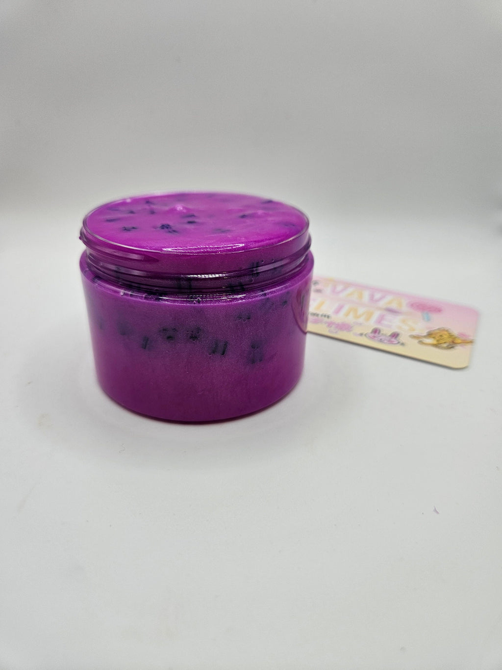 Benjamin Pigemented Block Bead Scented Clear Slime - Scented Slime - Sensory Play