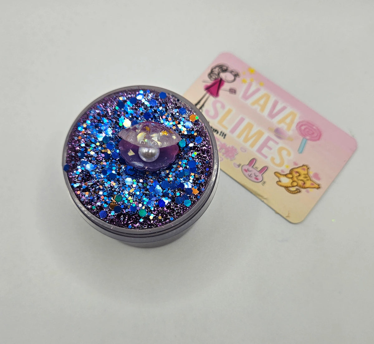 Alex - Purple Jelly Slime - Scented Slime