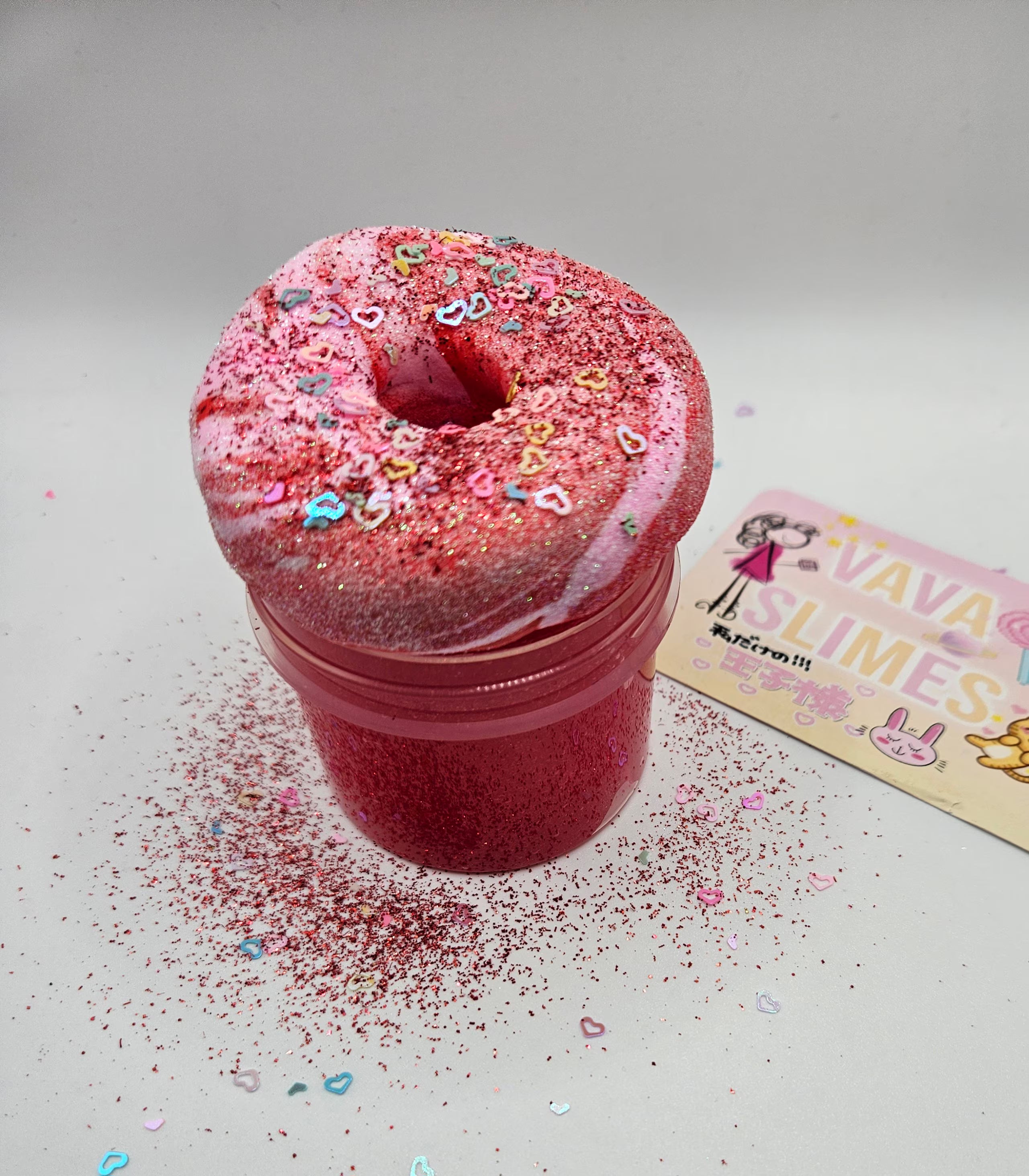 Andy DIY Clay Donut Slime - Scented Slime - Sensory Play