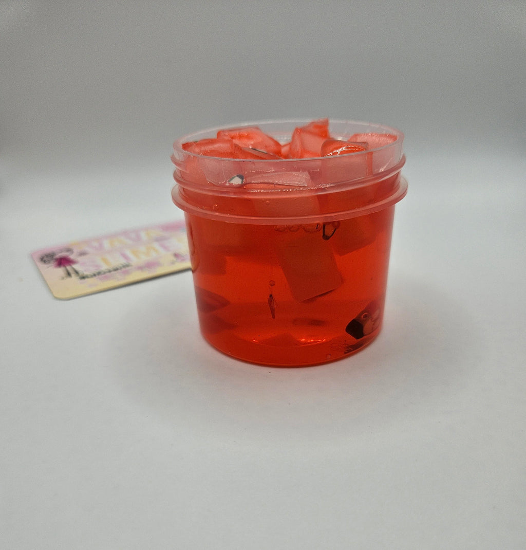 Bill Cherry Themed Jelly Cube Slime - Scented Slime