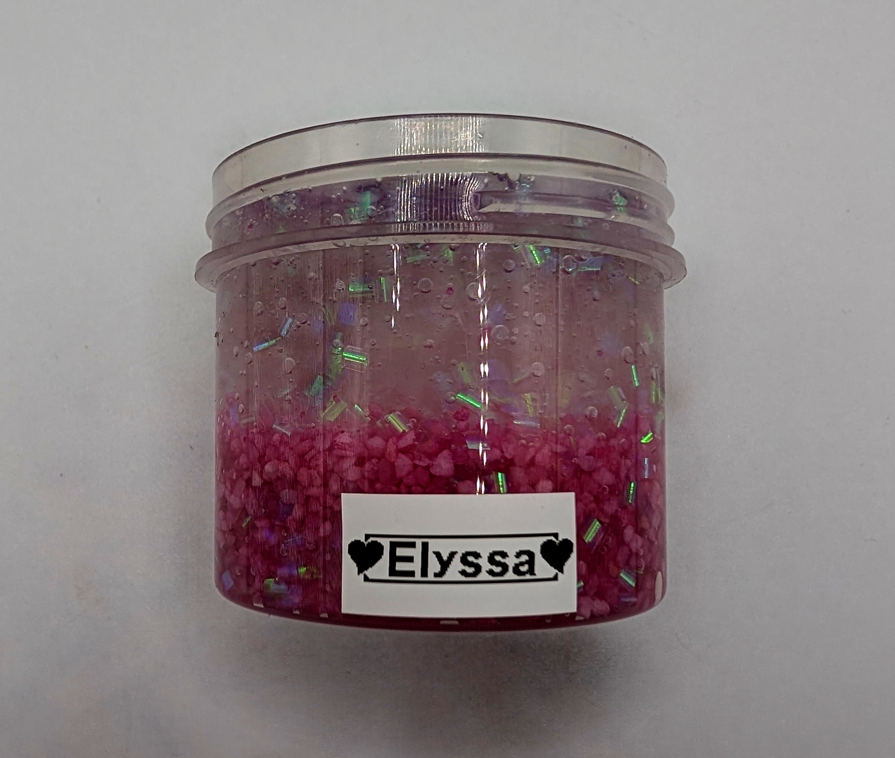 Elyssa - Bingsu x Aquarium Gravel Clear Slime