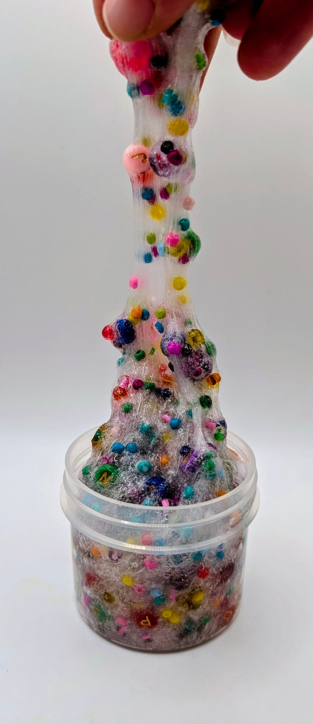 Louise Rainbow Bead Crunch Bomb - Scented Slime - Sensory Play