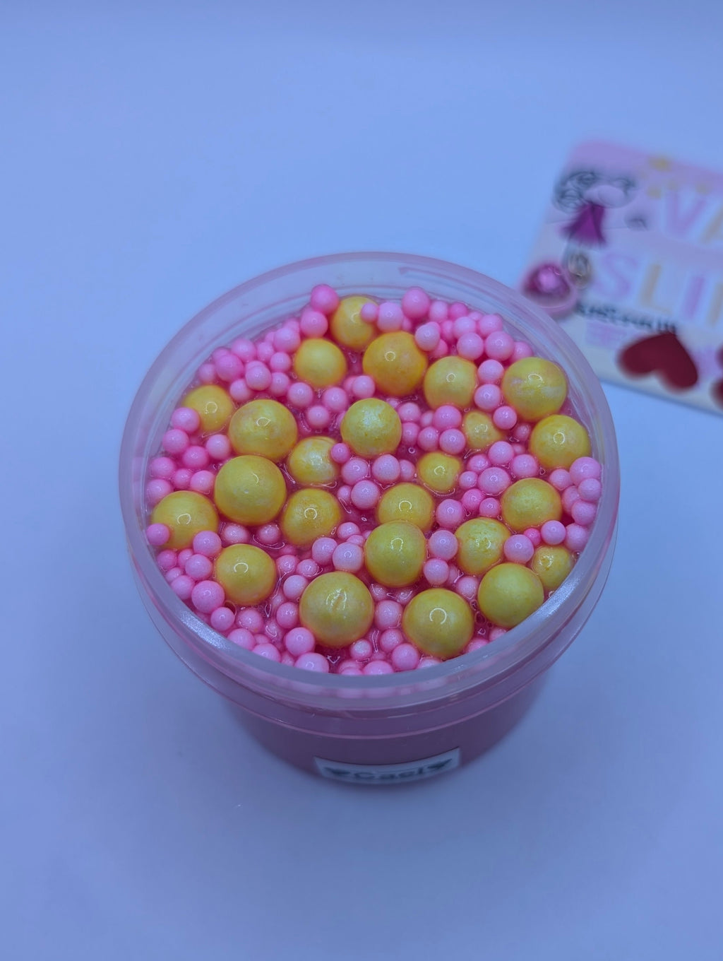 Cael Pink Pigmented Floam Slime - Scented Slime