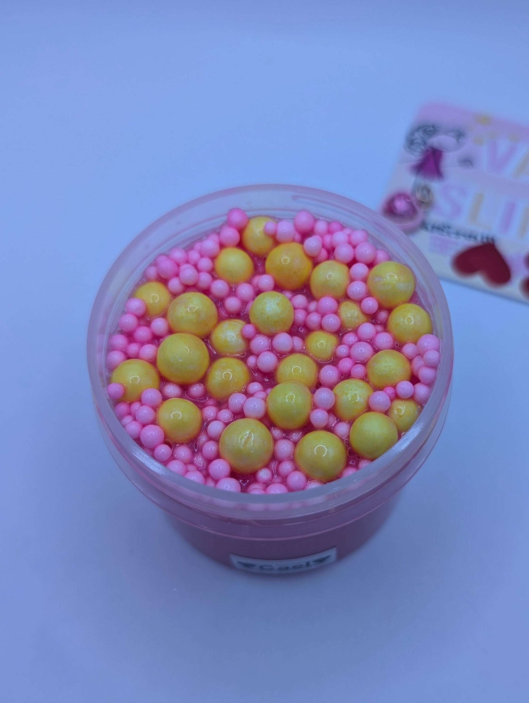 Cael Pink Pigmented Floam Slime - Scented Slime