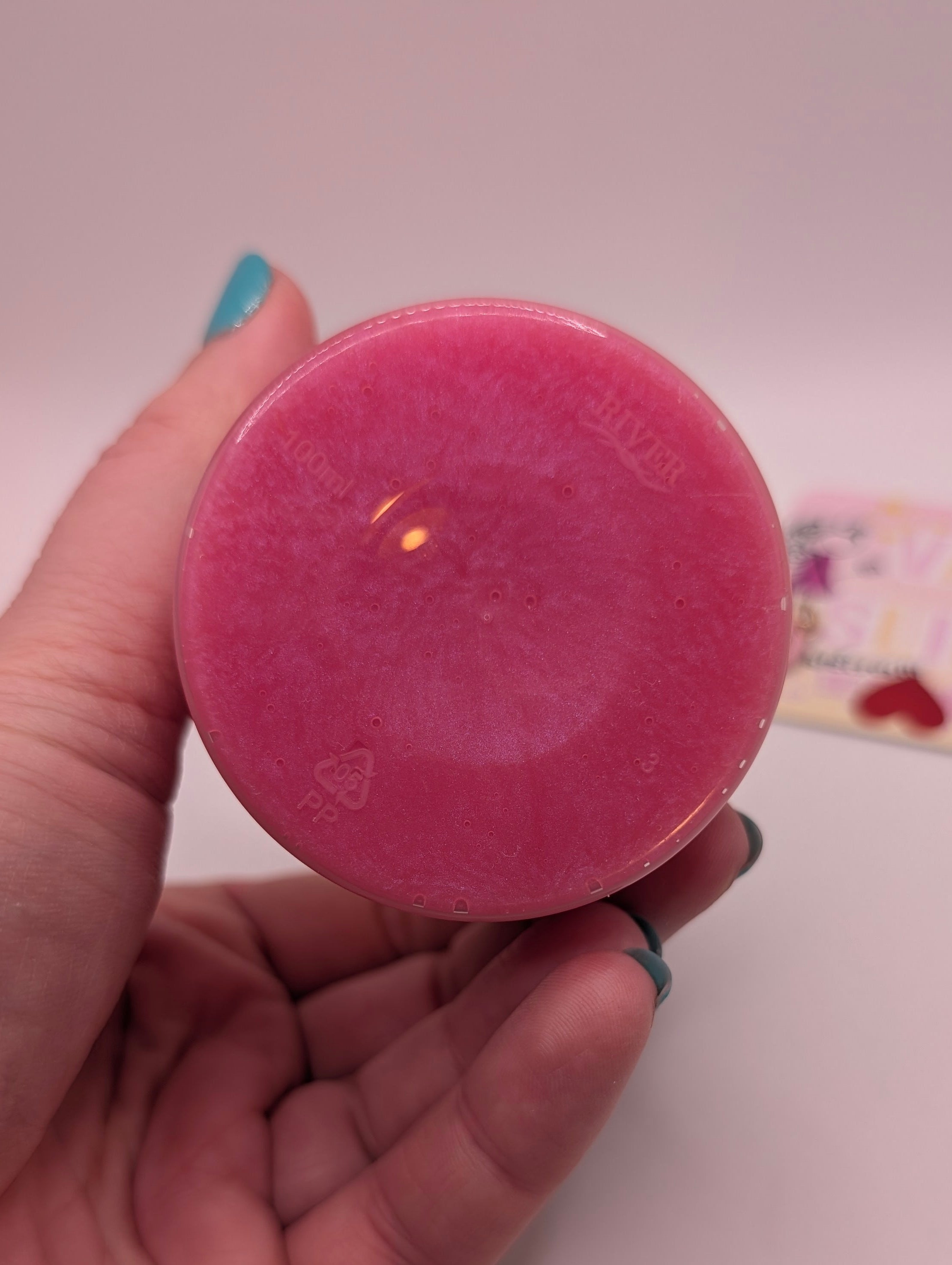 Cael Pink Pigmented Floam Slime - Scented Slime