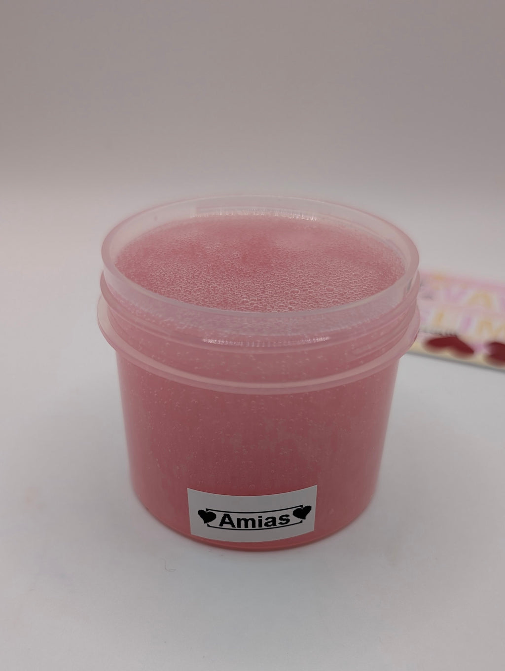 Amias Pigmented Coated Clear Slime - Scented Slime