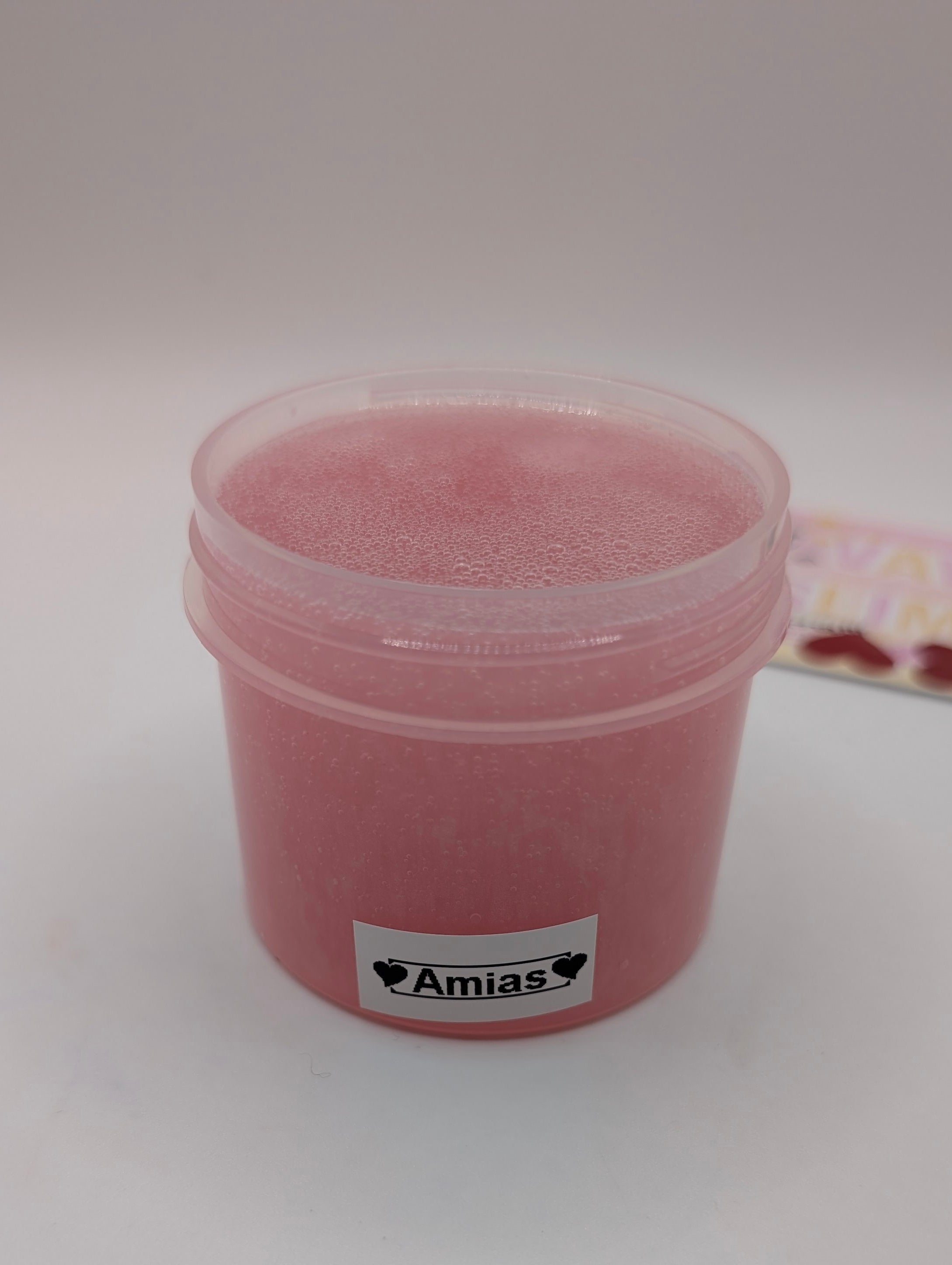 Amias Pigmented Coated Clear Slime - Scented Slime