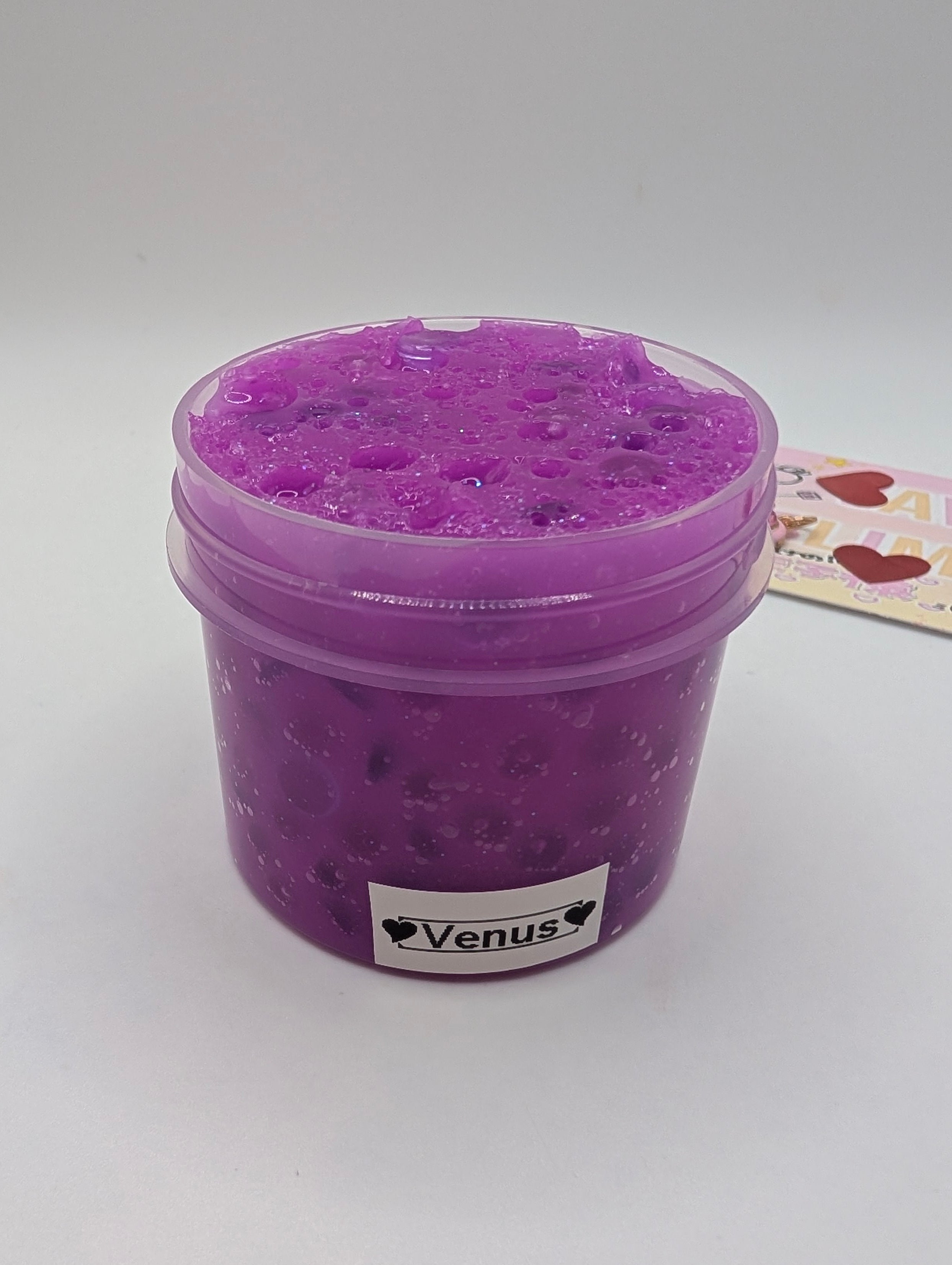 Venus - Bubble Bead X Fishbowl Clear Slime - Scented Slime