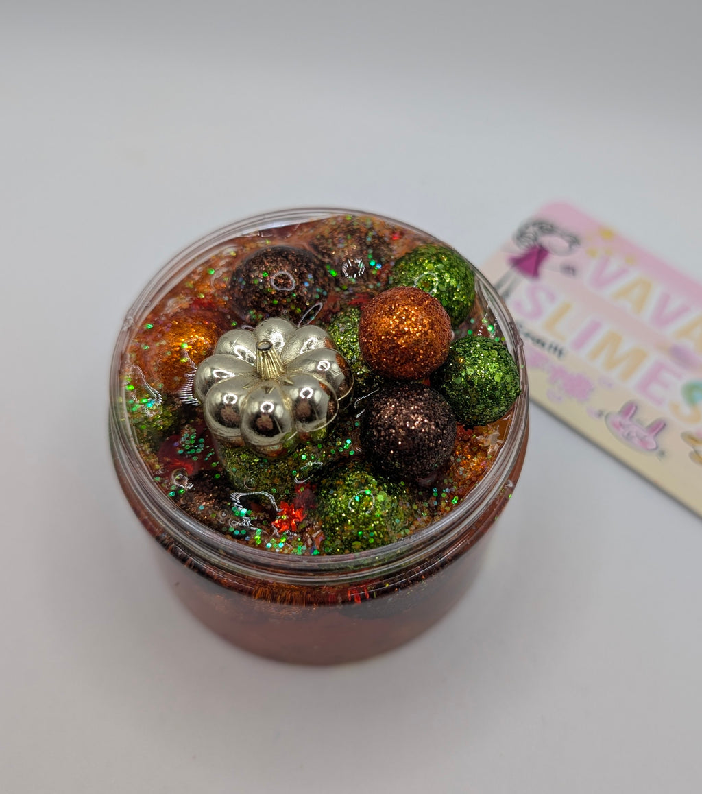 Orla - Autumn Floam Slime - Unscented Slime - Sensory Play