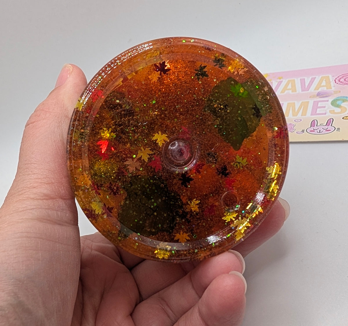 Orla - Autumn Floam Slime - Unscented Slime - Sensory Play