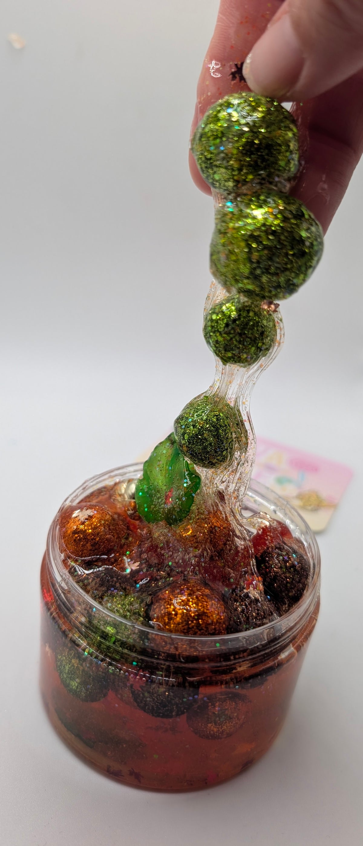 Orla - Autumn Floam Slime - Unscented Slime - Sensory Play