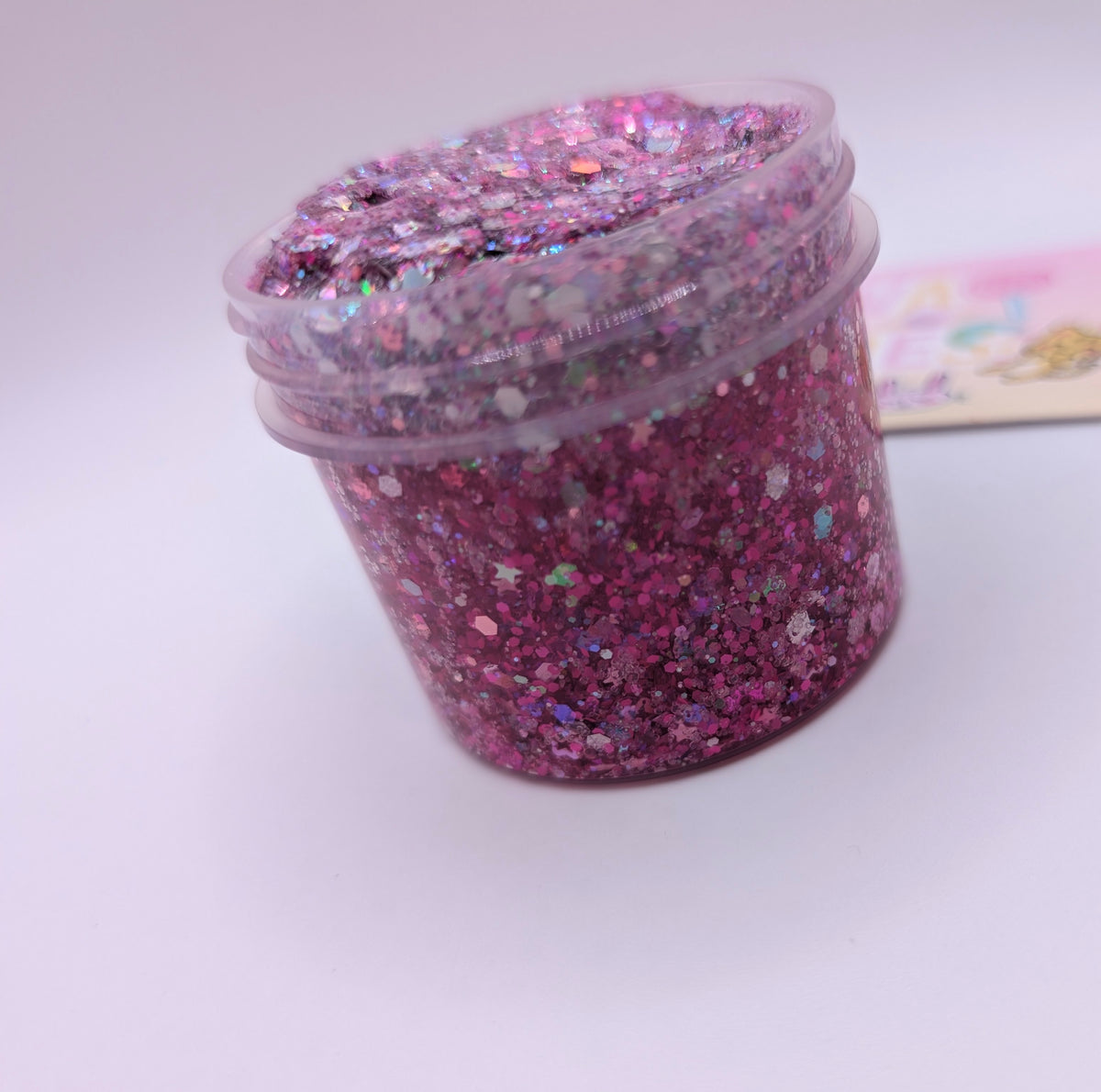 Marie - Hello Kitty Glitter Bomb Slime - Scented Slime - Sensory Play