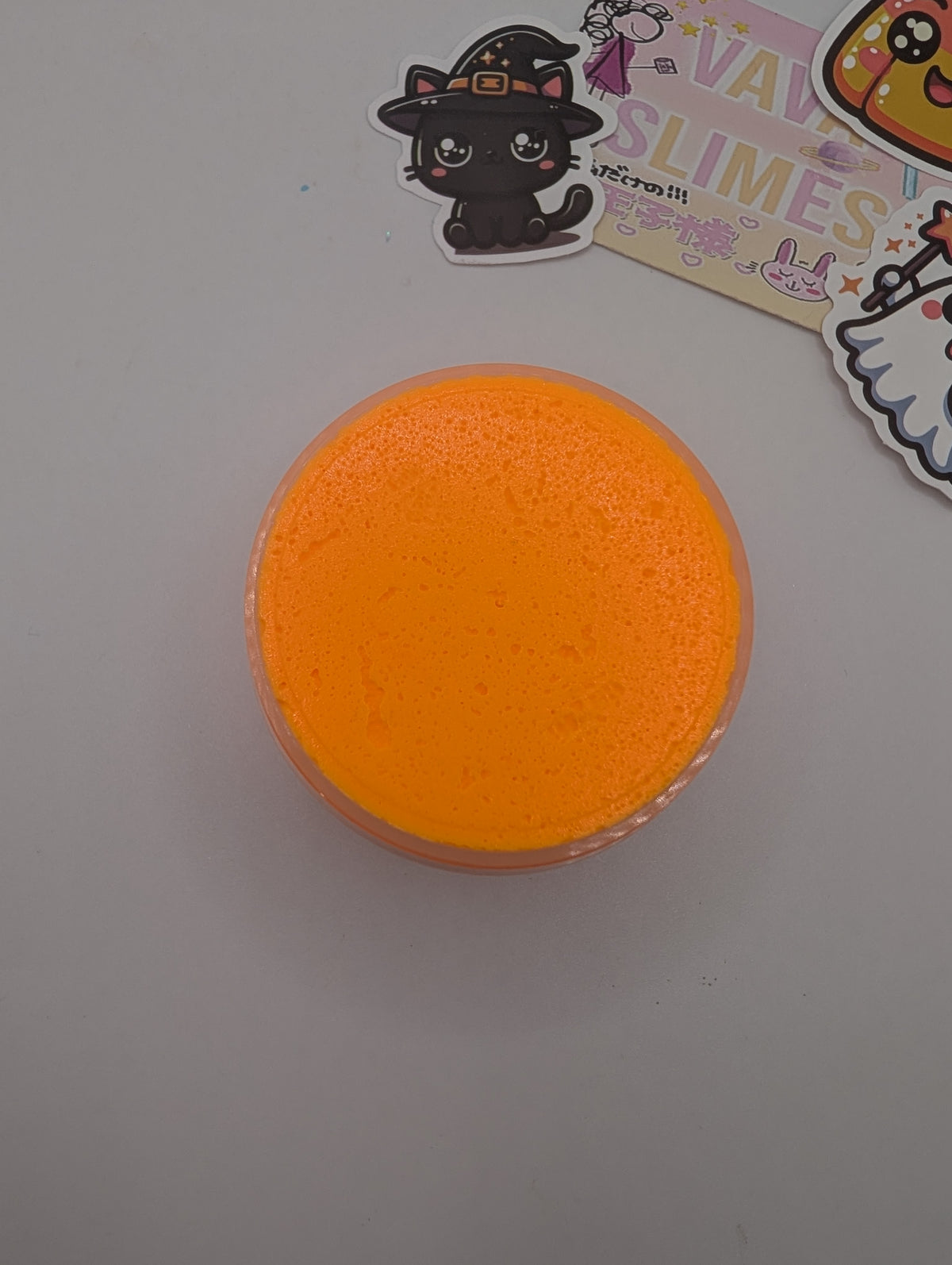 Bronwyn - Orange Cloud Slime - Halloween Slime - Scented Slime - Sensory Play