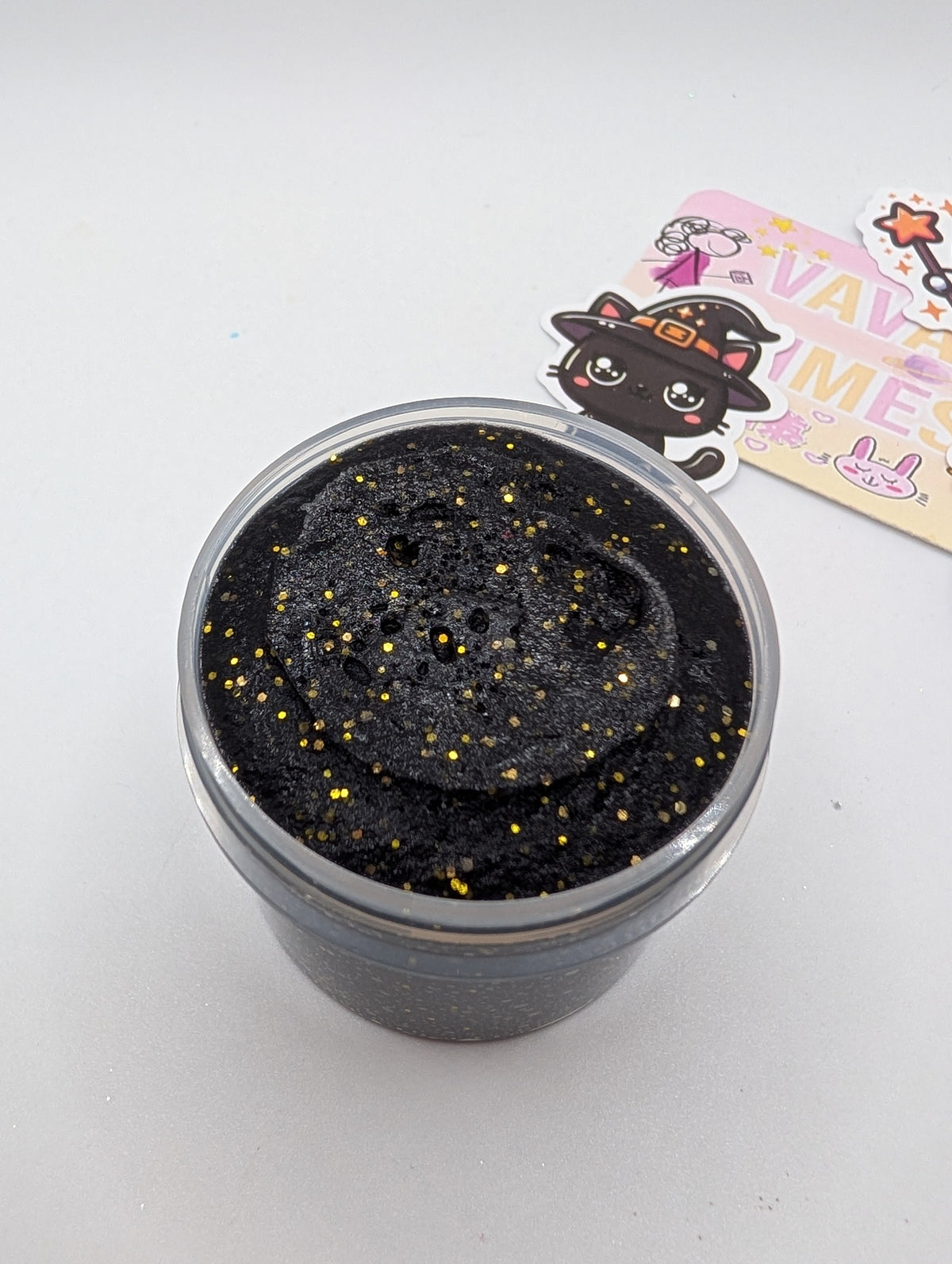 Albus - Black Icee Slime - Halloween Slime - Scented Slime - Sensory Play