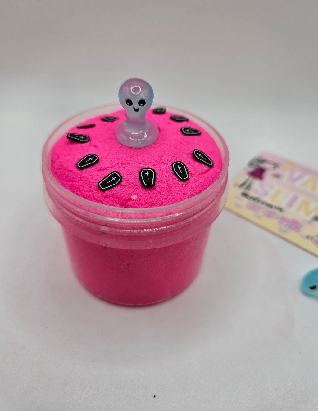 Buffy Pink Halloween Cloud Slime - Scented Slime - Sensory Play  - Sensory Slime