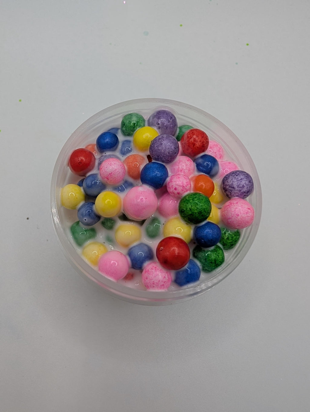 Liz Chunky Rainbow Floam Slime - Scented Slime - Sensory Play - Sensory Slime