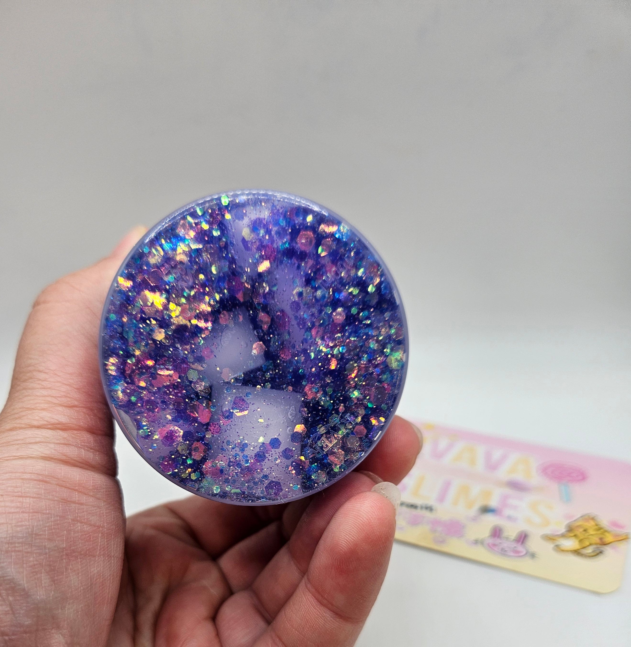 Rosaleen Coated Clear Jelly Cube Slime - Sensory Play - Scented Slime - Sensory Slime