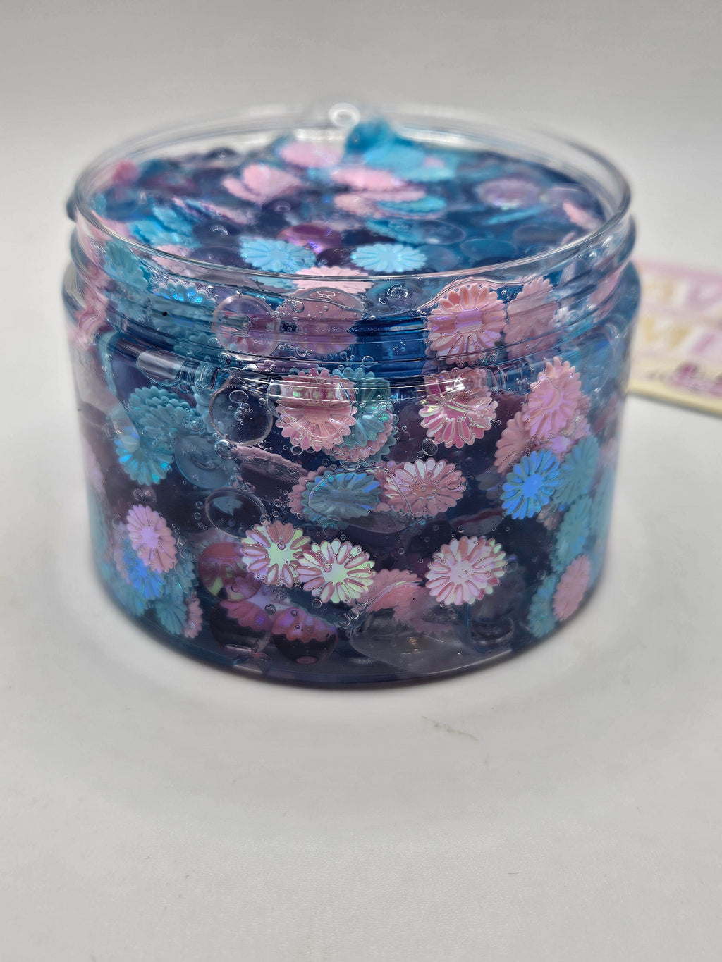 Christopher - Scented Sequin Crunch Bomb Slime - Scented Slime - Sensory Play