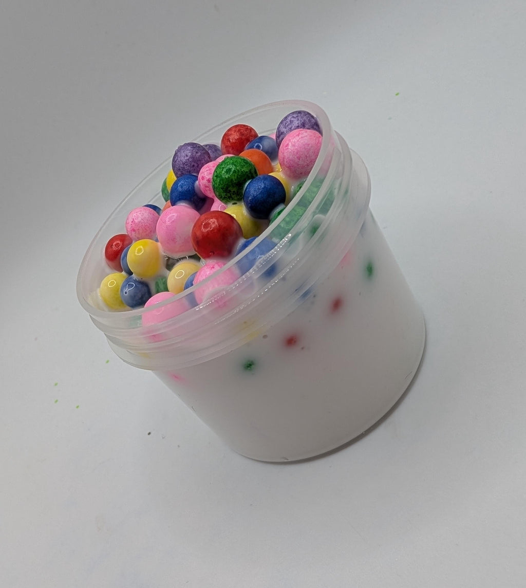 Liz Chunky Rainbow Floam Slime - Scented Slime - Sensory Play - Sensory Slime