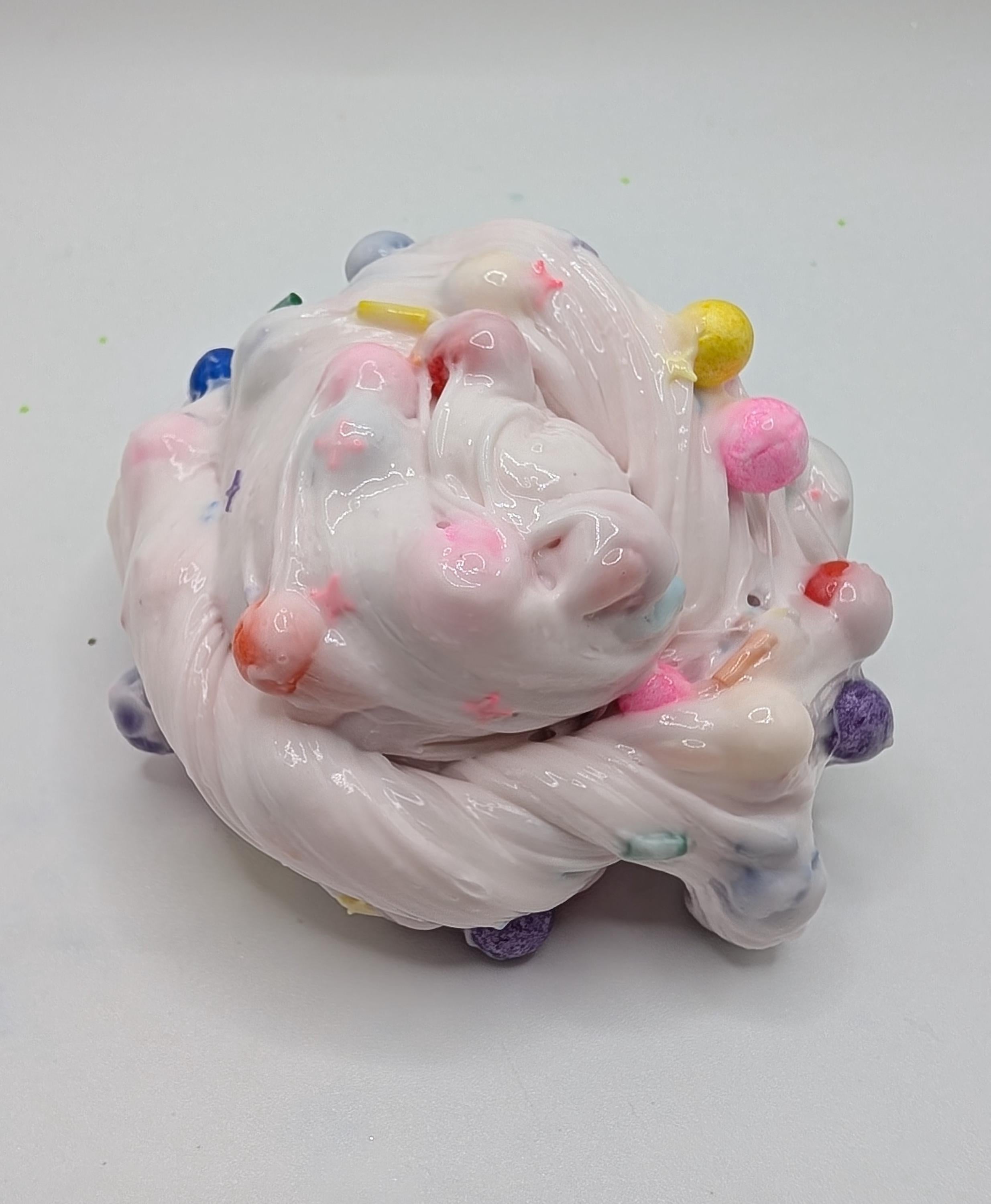 Liz Chunky Rainbow Floam Slime - Scented Slime - Sensory Play - Sensory Slime