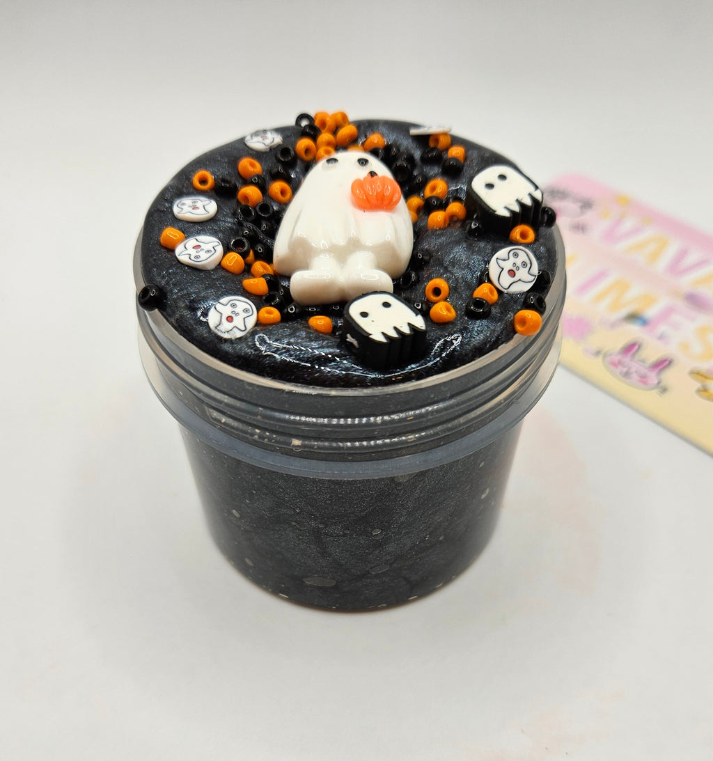 Casper Halloween Slime - Scented Slime - Sensory Slime - Sensory Play