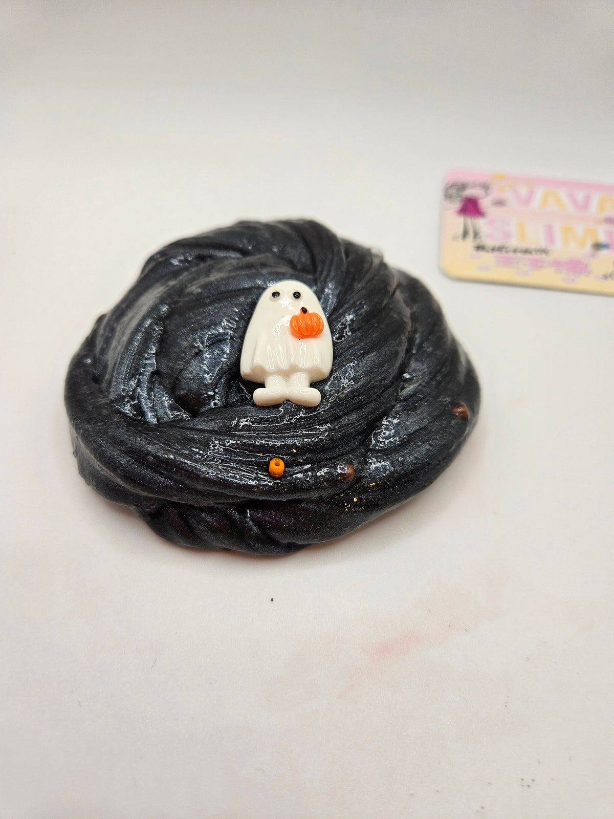Casper Halloween Slime - Scented Slime - Sensory Slime - Sensory Play
