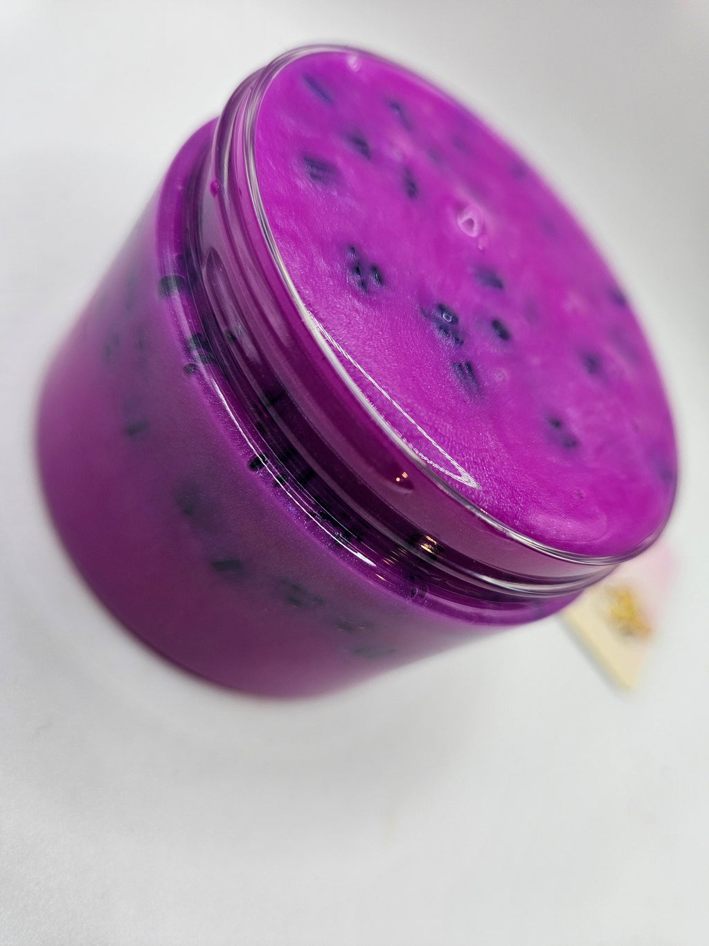 Benjamin Pigemented Block Bead Scented Clear Slime - Scented Slime - Sensory Play