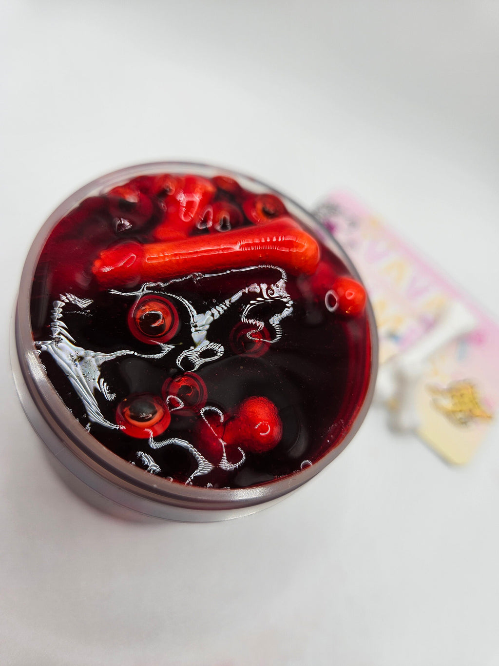 Carrie Coated Clear Halloween Slime - Unscented Slime - Sensory Play