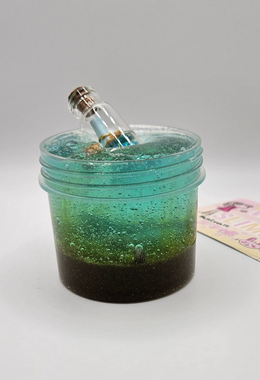Garrick Coated Clear Sand Slime - Scented Slime / Sensory Play