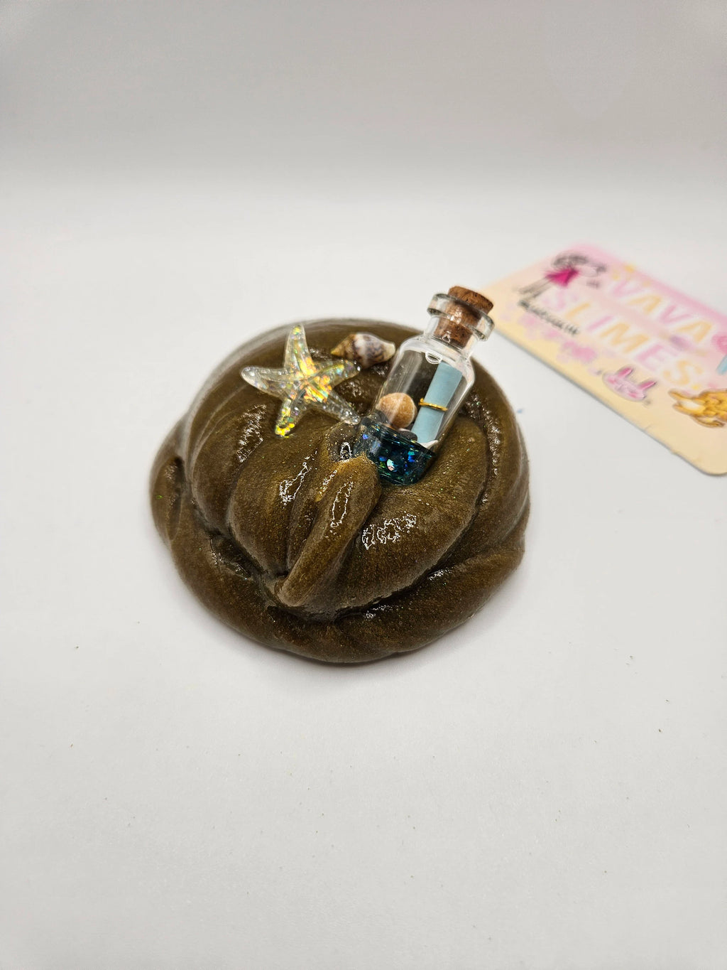 Garrick Coated Clear Sand Slime - Scented Slime / Sensory Play