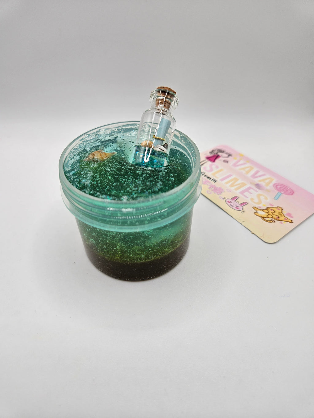 Garrick Coated Clear Sand Slime - Scented Slime / Sensory Play