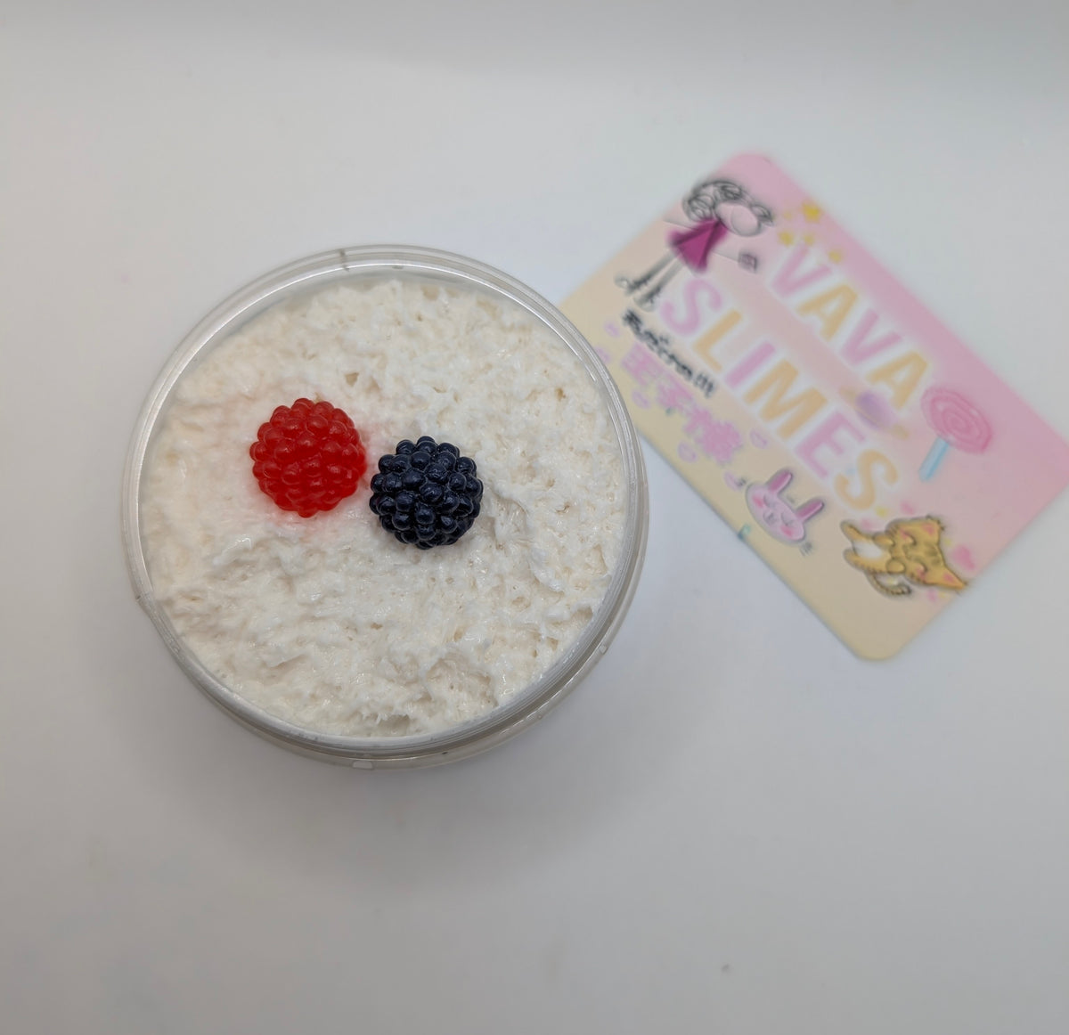 Fiona - Snowfuzz - Scented Slime - Sensory Slime