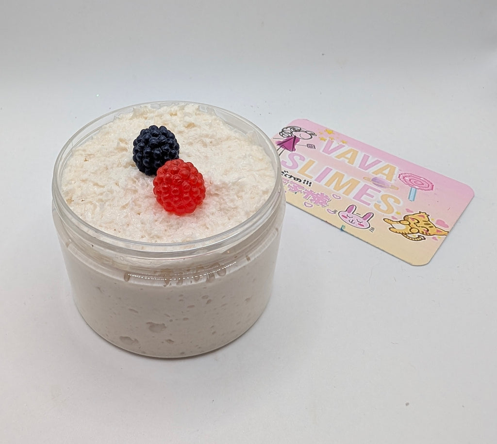 Fiona - Snowfuzz - Scented Slime - Sensory Slime