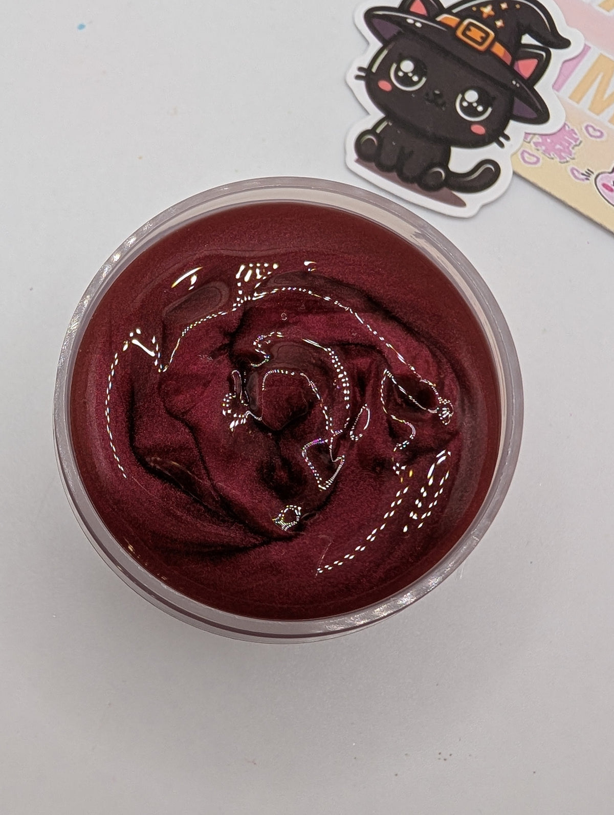 Mildred - Red Pigmented Clear Slime - Halloween Slime - Scented Slime - Sensory Play